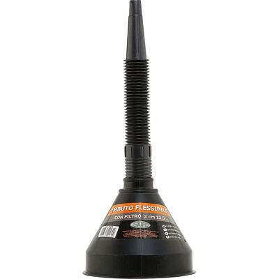 Rhütten Model 280249 Flexibele PVC-trichter met filter & verlenger Rhütten Model 280249 Flexibele PVC-trichter met filter & verlenger