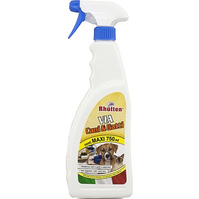 RHUTTEN - Dissuasore Repellente - 750 ml - Pet repellent spray RHUTTEN - Dissuasore Repellente - 750 ml - Pet repellent spray