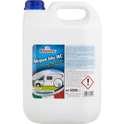 Rhütten Rhutten - Liquido blu WC - 5L - Pulitore di scarico Rhütten Rhutten - Liquido blu WC - 5L - Pulitore di scarico