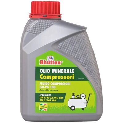 Olio Rhütten per Compressori - Alta Stabilità, 1L Olio Rhütten per Compressori - Alta Stabilità, 1L