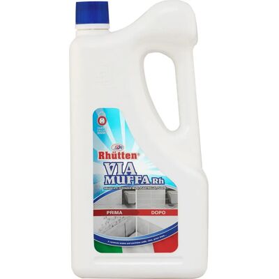 Rhütten Via Muffa 2L Pulitore Liquido - Rimuovi Muffa e Disinfetta Rhütten Via Muffa 2L Pulitore Liquido - Rimuovi Muffa e Disinfetta