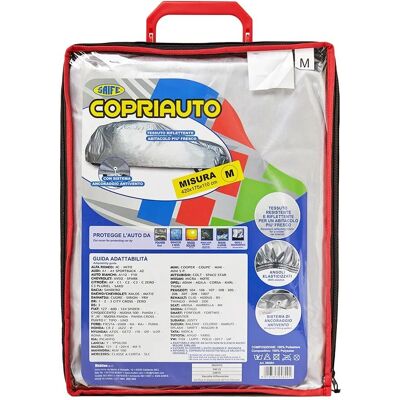 Funda para coche Bricoman M Impermeable - Cubierta con Anclajes Antiviento Funda para coche Bricoman M Impermeable - Cubierta con Anclajes Antiviento