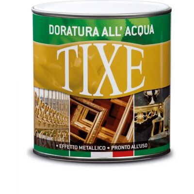 TIXE Vernice a base d'acqua effet foglia d'oro per esterni - 125ml TIXE Vernice a base d'acqua effet foglia d'oro per esterni - 125ml