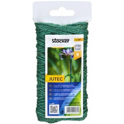Stocker Modello 4697 - Spago di iuta biodegradabile - Ecologico - 50m Stocker Modello 4697 - Spago di iuta biodegradabile - Ecologico - 50m