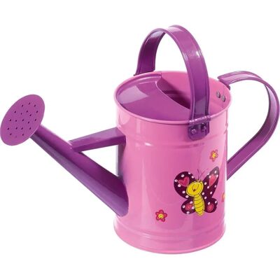 Innaffiatoio in Metallo Rosa per Bambini 21 cm - Stocker Innaffiatoio in Metallo Rosa per Bambini 21 cm - Stocker