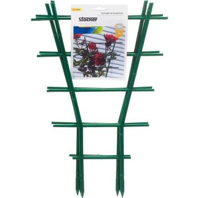 Stocker Pflanzenstützen-Set - 3 stk - 24,5x38,5cm Stocker Pflanzenstützen-Set - 3 stk - 24,5x38,5cm