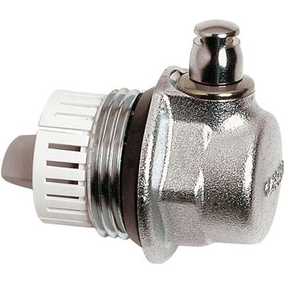 Tapon de radiador Caleffi - Latón cromado - Válvula de purga de aire - 1 1/4" Tapon de radiador Caleffi - Latón cromado - Válvula de purga de aire - 1 1/4"
