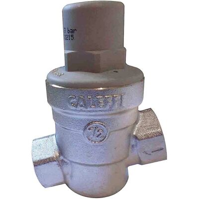 Caleffi Pressure Reducer - Inclined 1/2 - Max 16 bar Caleffi Pressure Reducer - Inclined 1/2 - Max 16 bar