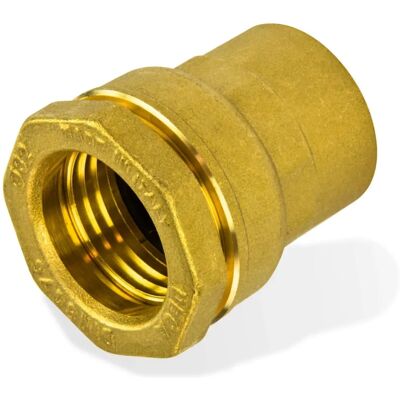 Conector hembra de latón 63x2z - Conexión Caleffi Conector hembra de latón 63x2z - Conexión Caleffi