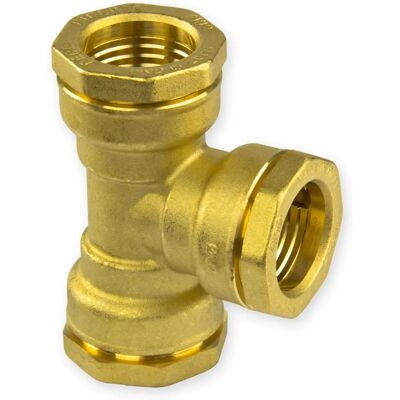 Caleffi Modèle 864 Raccord T en Laiton - Raccord de Tuyau Caleffi Modèle 864 Raccord T en Laiton - Raccord de Tuyau