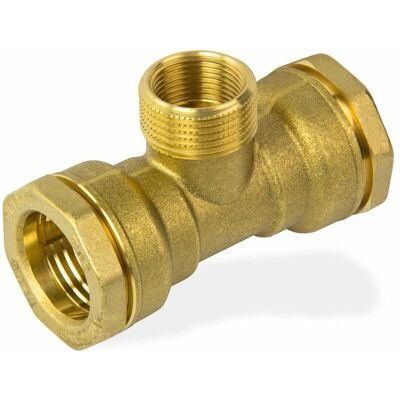CALEFFI 865632 Messing T-Stück Rohrverbinder CALEFFI 865632 Messing T-Stück Rohrverbinder
