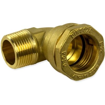 Caleffi Modell 867632 Messing Winkelverschraubung - Sanitärzubehör Caleffi Modell 867632 Messing Winkelverschraubung - Sanitärzubehör