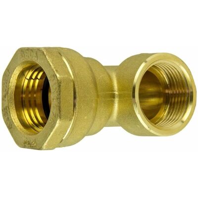 Caleffi Modèle 868525 Laiton 25mm Raccord Coudé, Accessoire Climatiseur - Publicité Caleffi Modèle 868525 Laiton 25mm Raccord Coudé, Accessoire Climatiseur - Publicité