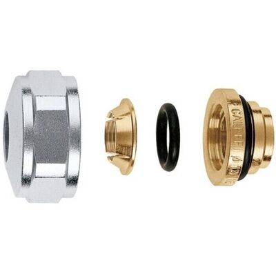 Accesorio de tubería mecánico CALEFFI 3/4" con sellado O-Ring Accesorio de tubería mecánico CALEFFI 3/4" con sellado O-Ring