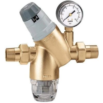 Reductor de presión Caleffi - Ajustable, Filtro en acero inoxidable, Cuerpo de latón Reductor de presión Caleffi - Ajustable, Filtro en acero inoxidable, Cuerpo de latón