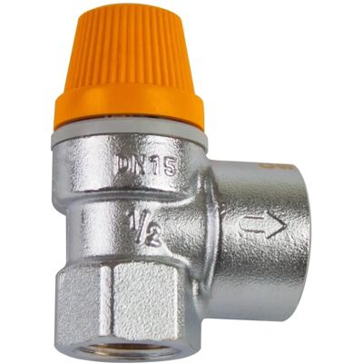 Valvola di sicurezza Caleffi 253040 - 2,5-10 bar - Impianti solari Valvola di sicurezza Caleffi 253040 - 2,5-10 bar - Impianti solari