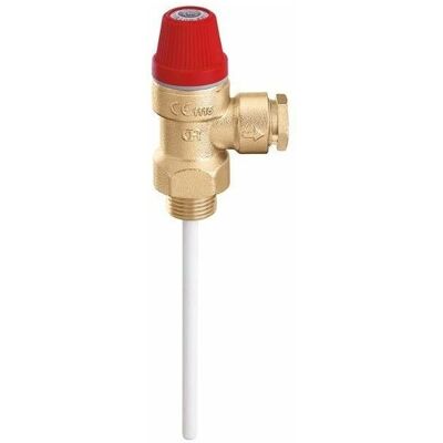 Válvula de seguridad Caleffi - Modelo 309430 - Límite de temperatura y presión Válvula de seguridad Caleffi - Modelo 309430 - Límite de temperatura y presión