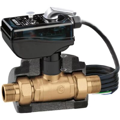 Caleffi - Modelo 645252 Válvula de zona de bola a dos vías - Aislada, 230V Caleffi - Modelo 645252 Válvula de zona de bola a dos vías - Aislada, 230V