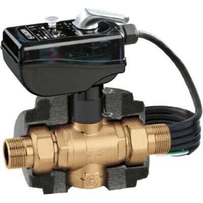 Caleffi Modelo 645352 Válvula de bola de tres vías aislada - Válvula de zona Caleffi Modelo 645352 Válvula de bola de tres vías aislada - Válvula de zona