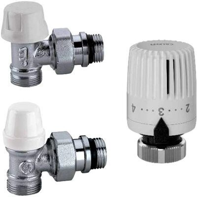 Caleffi Marque Modèle - Kit de Thermostat de Radiateur Ajustable - Publicité Caleffi Marque Modèle - Kit de Thermostat de Radiateur Ajustable - Publicité