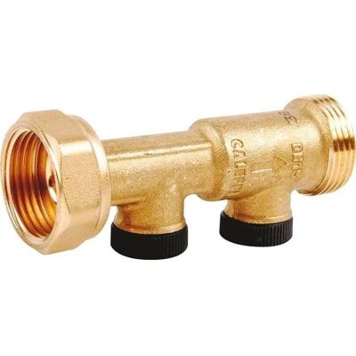 Vanne anti-pollution en laiton CALEFFI 304645 - DN15, 3/4" F/M - Publicité Vanne anti-pollution en laiton CALEFFI 304645 - DN15, 3/4" F/M - Publicité