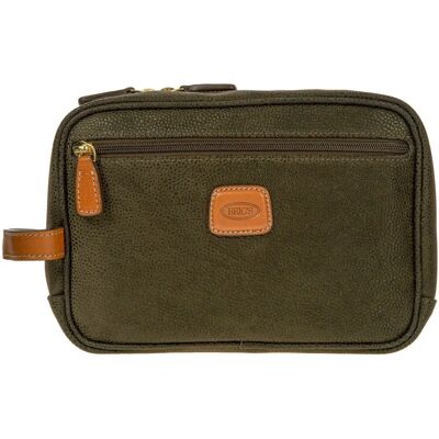 Bric's Life Toiletry Bag - Olive Bric's Life Toiletry Bag - Olive