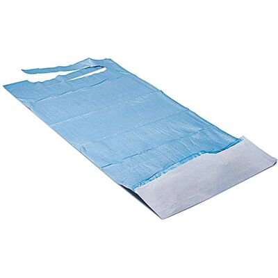 Bavaglia Adulto Impermeabile Safety Spa - 100 pezzi Bavaglia Adulto Impermeabile Safety Spa - 100 pezzi