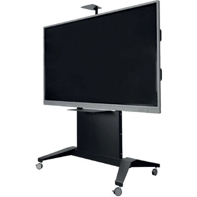 Support TV ITB 55-100" Noir - TV Trolley - Publicité Support TV ITB 55-100" Noir - TV Trolley - Publicité