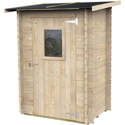 Casetta da Giardino in Legno Naturale ALCE - Modello BH19 Hobby Monofalda - 146x98 cm Casetta da Giardino in Legno Naturale ALCE - Modello BH19 Hobby Monofalda - 146x98 cm