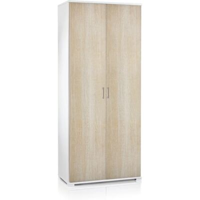 Terraneo EL112/A Gabinete de cocina blanco/eike - Armario de almacenamiento Terraneo EL112/A Gabinete de cocina blanco/eike - Armario de almacenamiento