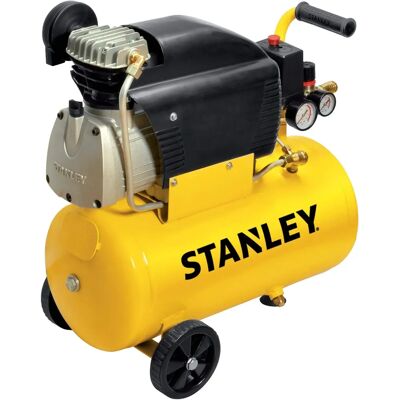 Stanley Öljyllä voideltu vaakasuora ilmapumppu - 24L 8 Bar Stanley Öljyllä voideltu vaakasuora ilmapumppu - 24L 8 Bar