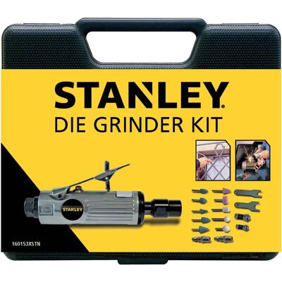 Stanley Pneumatischer Schleifsatz - 10 Schleifköpfe - Für alle Schleifarbeiten Stanley Pneumatischer Schleifsatz - 10 Schleifköpfe - Für alle Schleifarbeiten