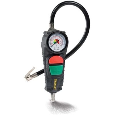 Stanley Aufblaspistole mit Manometer - Aufpumpen Werkzeug Stanley Aufblaspistole mit Manometer - Aufpumpen Werkzeug