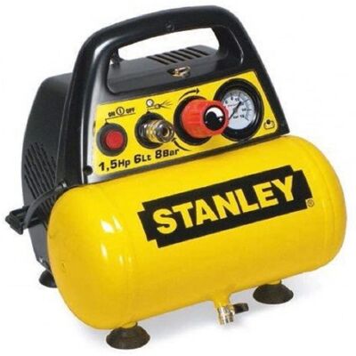 Stanley Ölfreier Kompressor 6L + Pneumatisches Set Stanley Ölfreier Kompressor 6L + Pneumatisches Set
