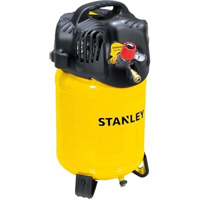 Compressore d'aria verticale portatile Stanley - 24L, 10 bar Compressore d'aria verticale portatile Stanley - 24L, 10 bar
