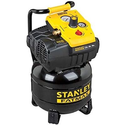Stanley OL195 Öljytön pystysuora ilmakompressori - 24L 10Bar Stanley OL195 Öljytön pystysuora ilmakompressori - 24L 10Bar