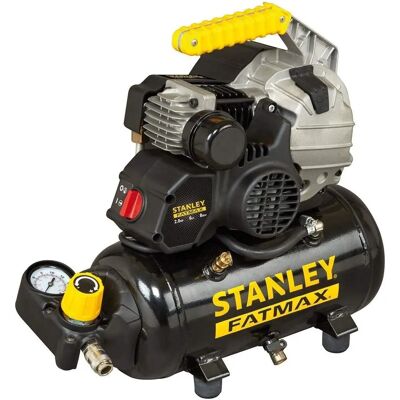 Stanley Fatmax HY 227/8/6E - Compressore d'aria elettrico compatto portatile - 2 HP, 6 L Stanley Fatmax HY 227/8/6E - Compressore d'aria elettrico compatto portatile - 2 HP, 6 L