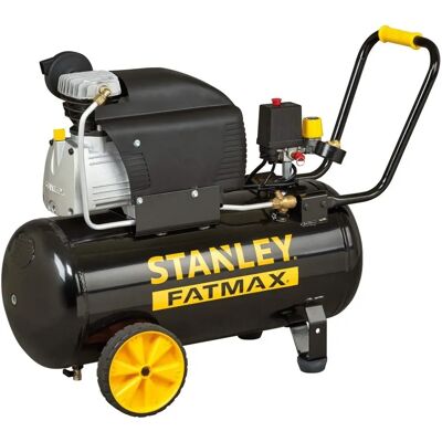 Compressore Stanley Fatmax Professionale - Lubrificato ad olio, 50L, Nero Compressore Stanley Fatmax Professionale - Lubrificato ad olio, 50L, Nero