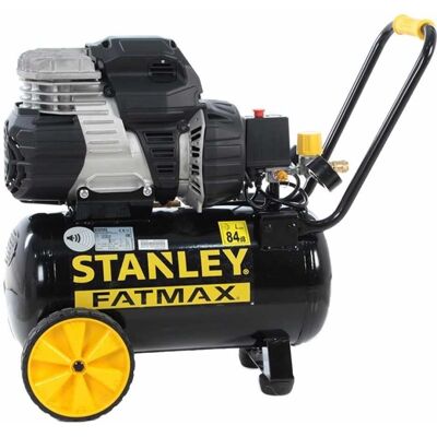 Stanley Sil Air 244/24 - Elektrischer tragbarer Luftkompressor - 1,5 PS - 24 L - Leise Stanley Sil Air 244/24 - Elektrischer tragbarer Luftkompressor - 1,5 PS - 24 L - Leise
