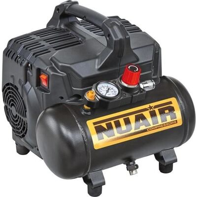 Nu Air - Compresor silencioso 6L 1HP - Compresor de aire Nu Air - Compresor silencioso 6L 1HP - Compresor de aire