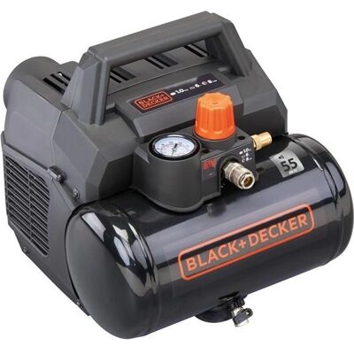 Black & Decker BXCMS106HE 6L 750W Compresseur d'air - Compresseur - Publicité Black & Decker BXCMS106HE 6L 750W Compresseur d'air - Compresseur - Publicité