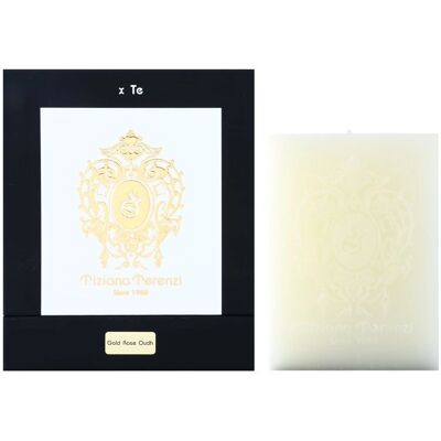 Tiziana Terenzi Gold Rose Oudh Kwiatowa Świeca - Pachnąca Świeca Tiziana Terenzi Gold Rose Oudh Kwiatowa Świeca - Pachnąca Świeca