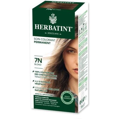 Coloración Herbatint 7N Blond sin Amoníaco - Tinte para el cabello Coloración Herbatint 7N Blond sin Amoníaco - Tinte para el cabello