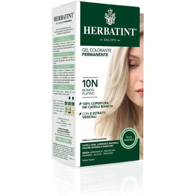 Herbatint Platinblond Ammoniakfreie Haarfarbe 10N - Haarfarbe Herbatint Platinblond Ammoniakfreie Haarfarbe 10N - Haarfarbe