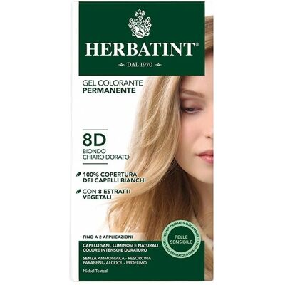 Herbatint Blond Doré Clair Sans Ammoniaque Teinture Capillaire - Teinture - Publicité Herbatint Blond Doré Clair Sans Ammoniaque Teinture Capillaire - Teinture - Publicité