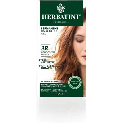 Herbatint Jasny Miedziany Blond Bez Amoniaku - Farba do Włosów Herbatint Jasny Miedziany Blond Bez Amoniaku - Farba do Włosów