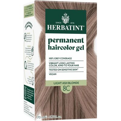 Herbatint Light Ash Blonde Hair Colour 8C - Hair Colour Herbatint Light Ash Blonde Hair Colour 8C - Hair Colour