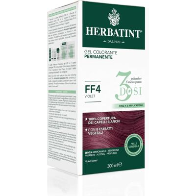 Herbatint Permanente Violet Haarverf - 3 Doses, 300ml Herbatint Permanente Violet Haarverf - 3 Doses, 300ml
