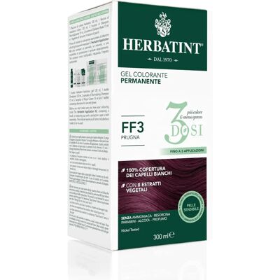 Herbatint FF3 Prugna Haarverf - Natuurlijk & Trendy - 300ml Herbatint FF3 Prugna Haarverf - Natuurlijk & Trendy - 300ml
