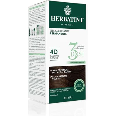 Herbatint 4D Castano Dorato Haarfarbe - Empfindliche Formel Herbatint 4D Castano Dorato Haarfarbe - Empfindliche Formel